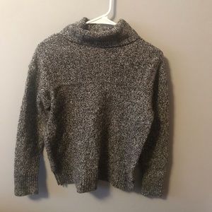 Eddie Bauer turtleneck sweater.